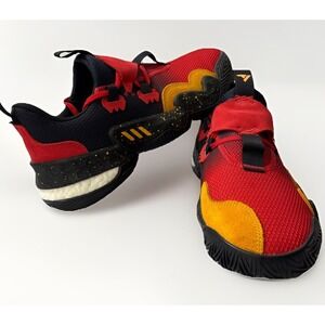 Adidas Trae Young 1 Atlanta Hawks RedBlackGold GY3772 Men's Basketball Shoes 9.5